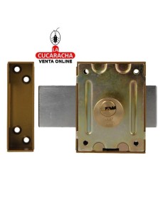 amig-Cerradura sobreponer Modelo 85 Esmaltado Oro.