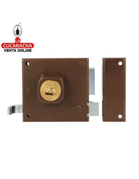 amig-Cerradura sobreponer puertas madera Modelo 72 Marrón.