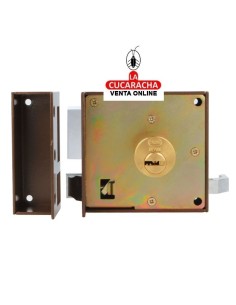 amig-Cerradura sobreponer puertas madera Modelo 72 Marrón.