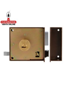 amig-Cerradura sobreponer puertas madera Modelo 72 Marrón.