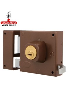 amig-Cerradura sobreponer puertas madera Modelo 72 Marrón.