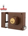 amig-Cerradura sobreponer puertas madera Modelo 72 Marrón.