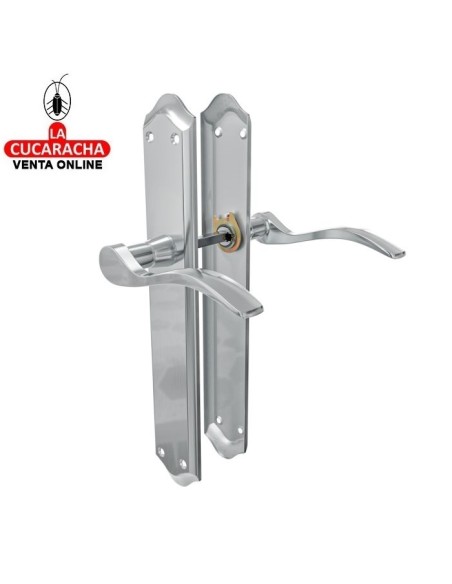 amig-JUEGO Manilla puerta Placa latón Modelo Beta.