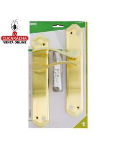 amig-JUEGO Manilla puerta Placa latón Modelo Beta.