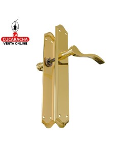 amig-JUEGO Manilla puerta Placa latón Modelo Beta.