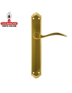 amig-JUEGO Manilla puerta Placa latón Modelo Beta.