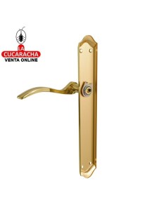 amig-JUEGO Manilla puerta Placa latón Modelo Beta.