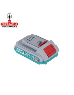 Pack 2 Baterias 20V-2AH + Cargador Rapido Modelo TFBCPK1222E.