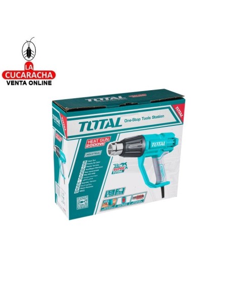 DECAPADOR ELÉCTRICO DE AIRE CALIENTE 2000W. MODELO TB20078.