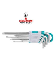 JUEGO 9 LLAVES ALLEN CABEZA...
