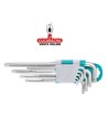 JUEGO 9 LLAVES ALLEN CABEZA TORX MODELO THT106392.