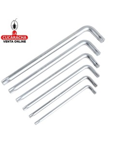 JUEGO 9 LLAVES ALLEN CABEZA TORX MODELO THT106392.