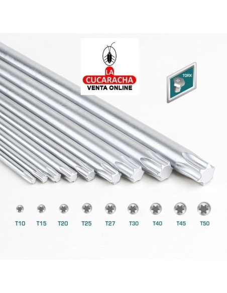 JUEGO 9 LLAVES ALLEN CABEZA TORX MODELO THT106392.