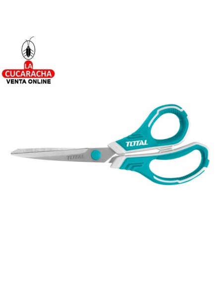 TIJERA ACERO INOX 215MM MANGO BIMATERIAL MODELO THSCRS812001.
