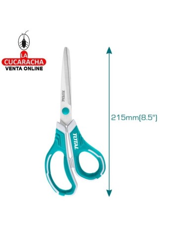TIJERA ACERO INOX 215MM MANGO...