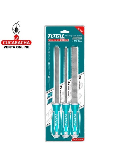 JUEGO 3 LIMAS PARA MADERA MODELO THT918326.