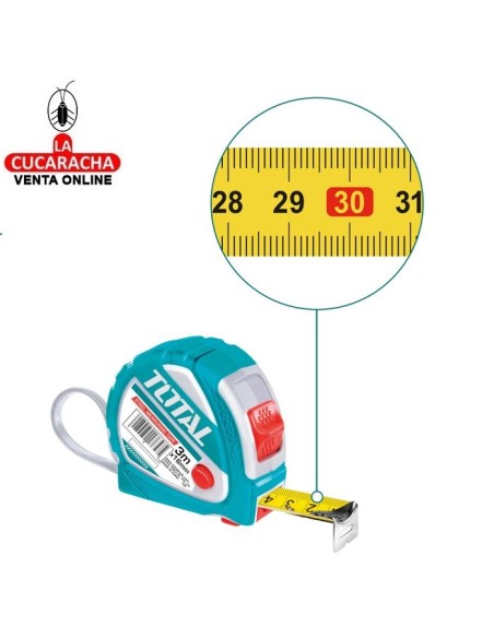 Flexómetro 3mx16mm. Modelo TMT1260.