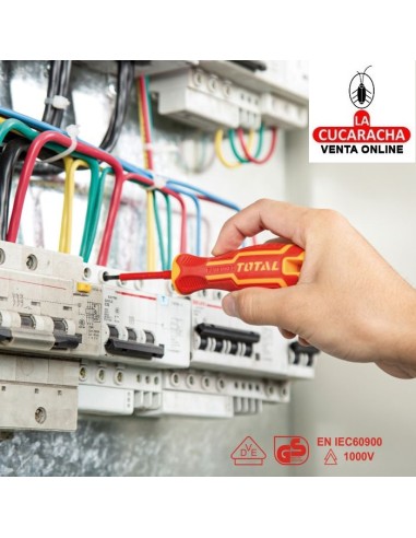 JUEGO 3 DESTORNILLADORES ELECTRICIDAD...