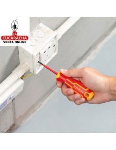 JUEGO 3 DESTORNILLADORES ELECTRICIDAD AISLADOS MODELO THTIS036.