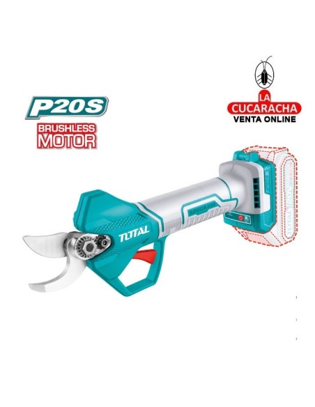 Tijera de poda brushless 20V a batería Modelo TSSLI20258.