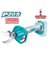 Tijera de poda brushless 20V a batería Modelo TSSLI20308.