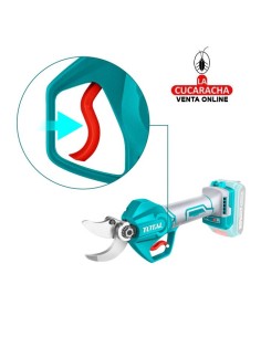 Tijera de poda brushless 20V a batería Modelo TSSLI20308.