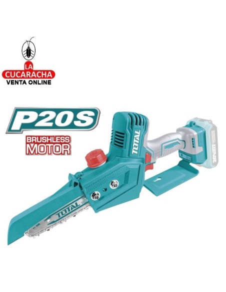 Minisierra de poda a bateria 20V cadena Brushless Modelo TGSLI2068.