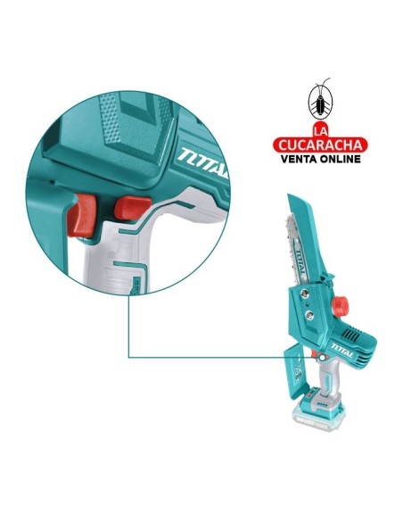 Minisierra de poda a bateria 20V cadena Brushless Modelo TGSLI2068.