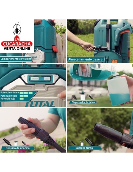 Hidrolimpiadora Brushless a Batería 40V Modelo TPWLI4006.