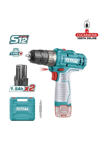 Taladro Atornillador a Bateria 12V. Modelo TDLI12202.