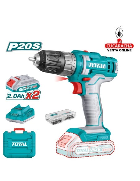 Taladro Atornillador a Bateria 20V. Modelo TDLI200528E.