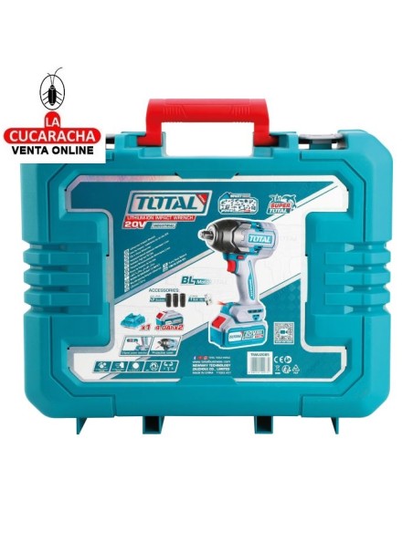 Llave impacto 1/2'' Brushless a batería 20V Modelo TIWLI2085.