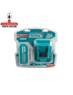 Pack Bateria 20V-4AH + Cargador Rapido Modelo TFBCPK1214.