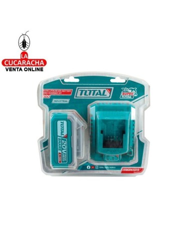 Pack Bateria 20V-4AH + Cargador... Pack Bateria 20V-4AH + Cargador...