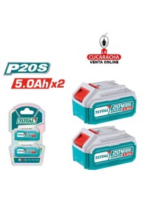 Pack 2 baterías 20V-5Ah...