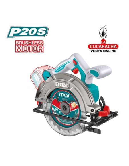 Sierra circular a batería 20V Modelo TSLI1652.