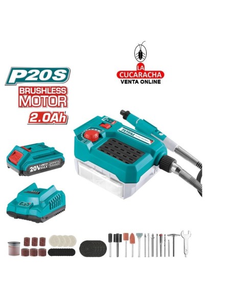 Multiherramienta Rotativa a Bateria 20V. Modelo TMGLI20011.