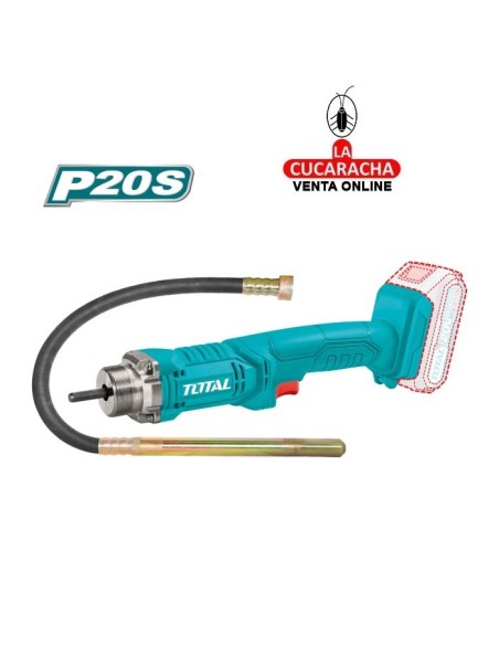 Vibrador hormigón a batería 20V Modelo TCVLI202301.