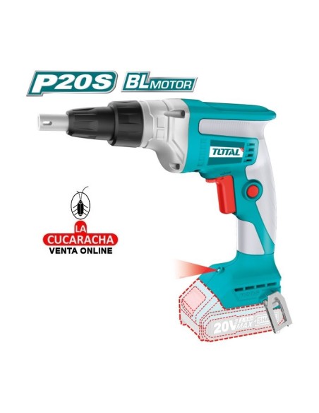 Taladro atornillador a bateria 20V para placa yeso Modelo TDSLI2042006.