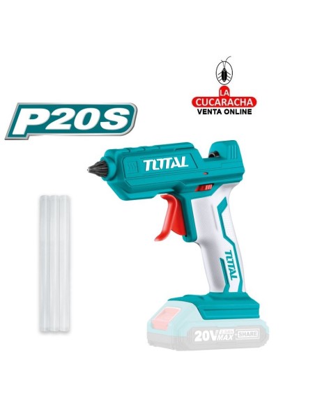 Pistola de pegamento a batería 20V Modelo TGGLI2001.