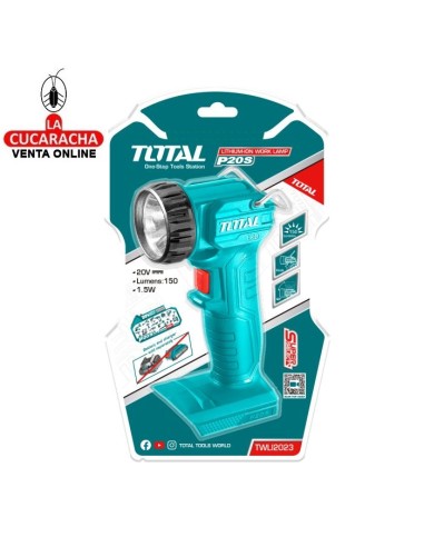 Linterna a batería 20V Modelo TWLI2023. Linterna a batería 20V Modelo TWLI2023.
