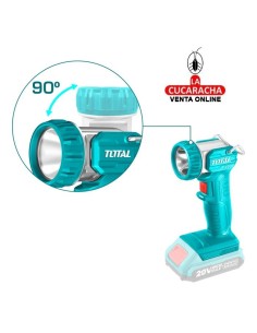 Linterna LED a batería 20V... 2