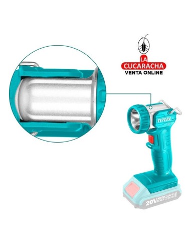 Linterna LED a batería 20V Modelo... Linterna LED a batería 20V Modelo...