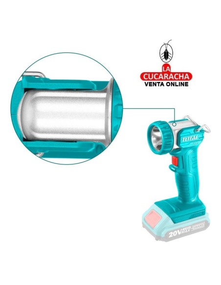 Linterna LED a batería 20V Modelo TWLI2038.
