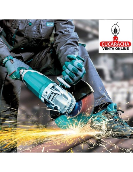 AMOLADORA ANGULAR ELÉCTRICA 2400W MODELO TG1252306E.