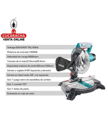 INGLETADORA ELECTRICA 1400W MODELO TS42142101.