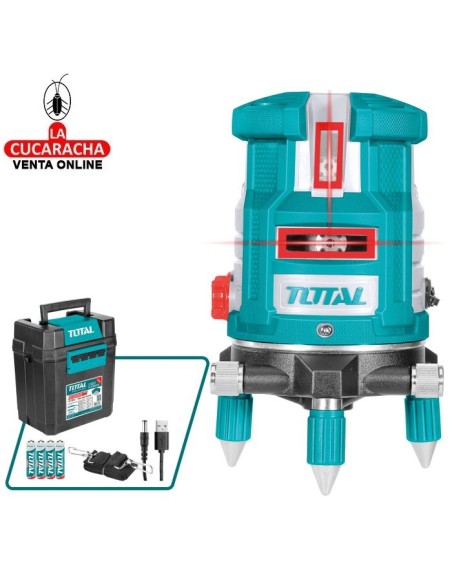 Nivel láser a Bateria LR6-AA Modelo TLL306505E.