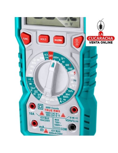 Multímetro digital Modelo TMT47503. Multímetro digital Modelo TMT47503.