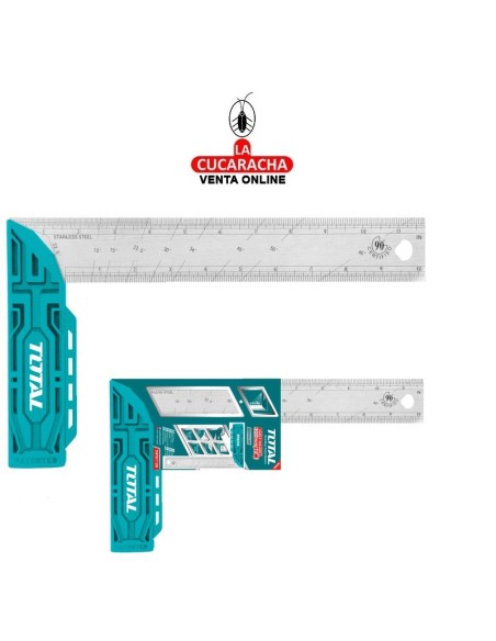 Escuadra Carpintero de Acero Inoxidable Modelo TMT61126.