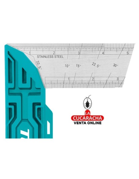Escuadra Carpintero de Acero Inoxidable Modelo TMT61126.